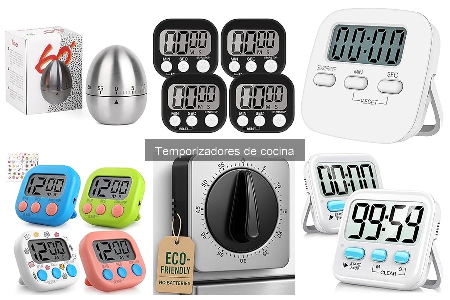 Mejores temporizadores de cocina para principiantes en 2023