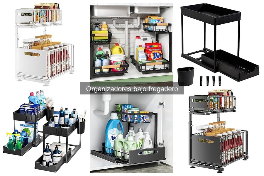 Mejores tiendas en línea para comprar organizadores bajo fregadero