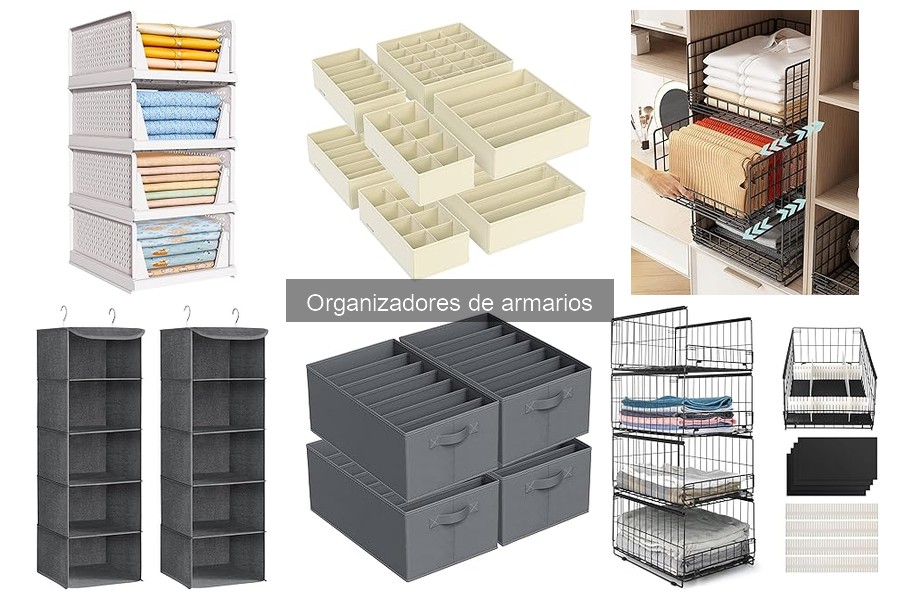 Mejores tiendas para comprar organizadores de armarios a buen precio