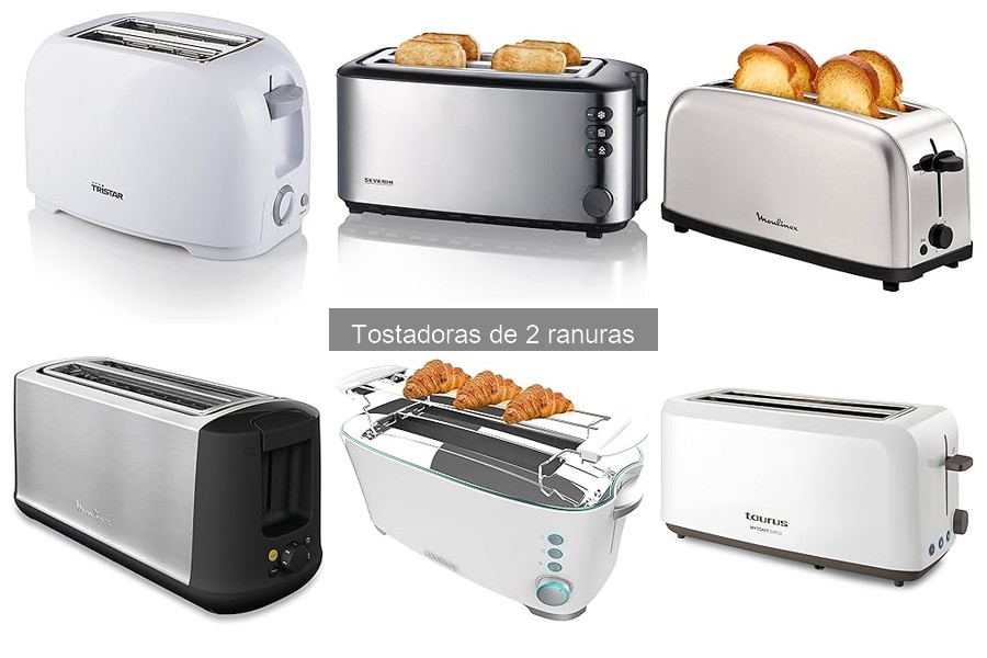 Mejores tiendas para comprar tostadoras de 2 ranuras
