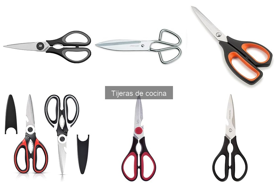 Mejores tijeras de cocina para chefs profesionales | Comparativa