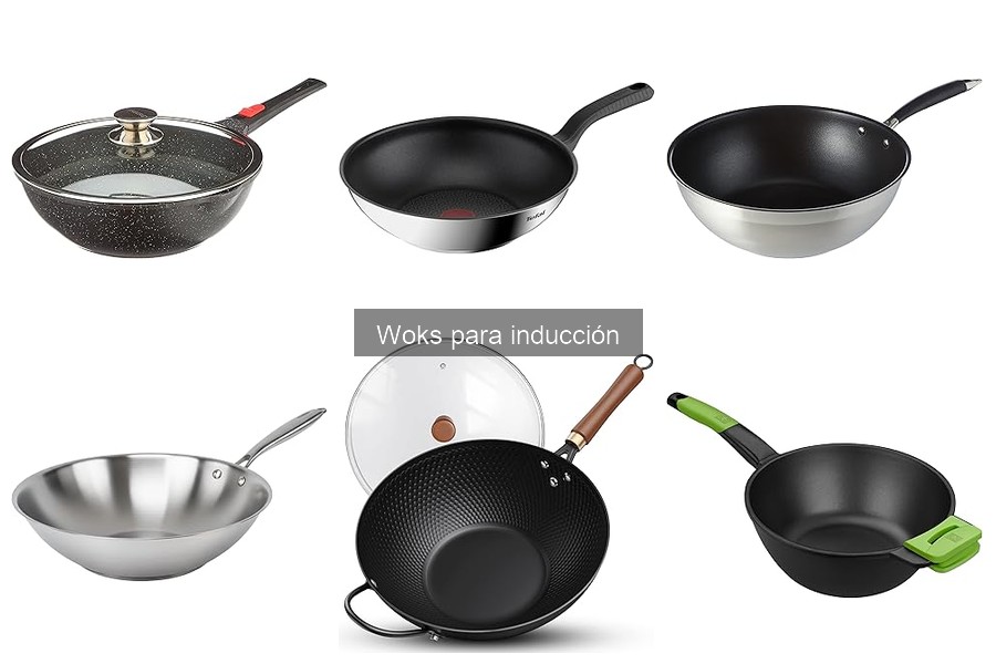 Mejores woks para inducción en 2023: Comparativa y recomendaciones