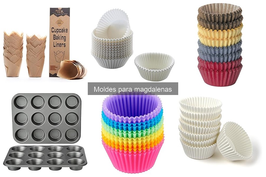 ¿Necesito papel de horno en moldes para magdalenas?