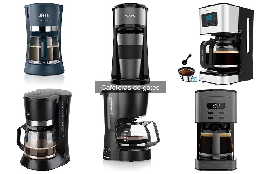 Ofertas y descuentos en cafeteras de goteo 2023