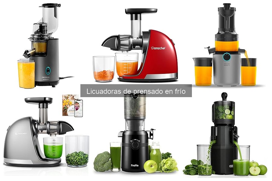 Ofertas y descuentos en licuadoras de prensado en frío