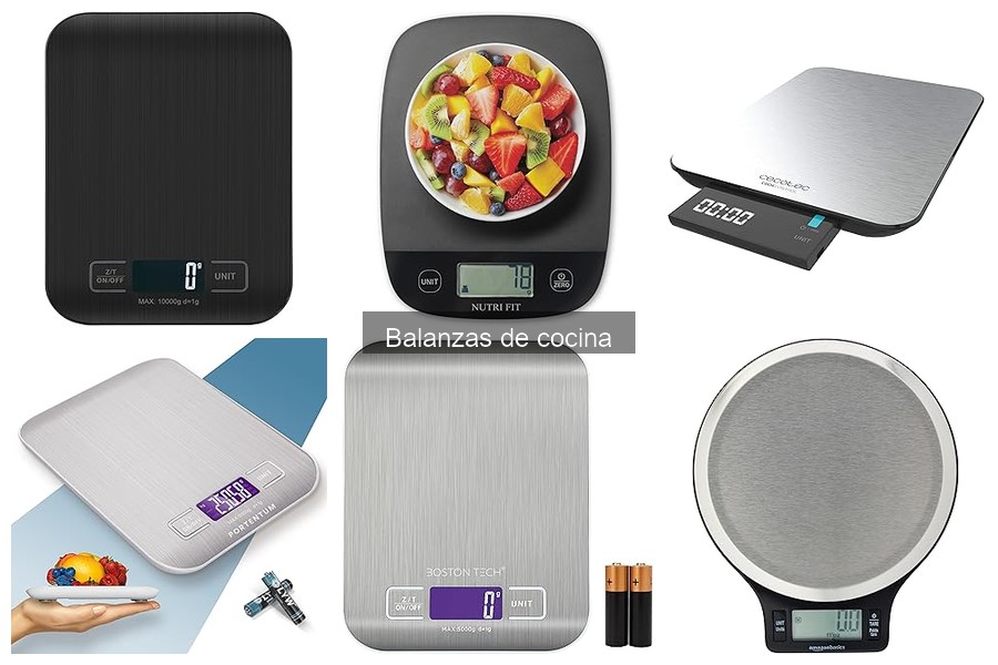 Ofertas y Precios de Balanzas de Cocina ¡Consigue la Mejor!