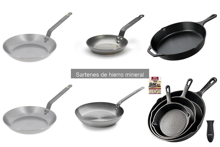 Ofertas y precios de sartenes de hierro mineral