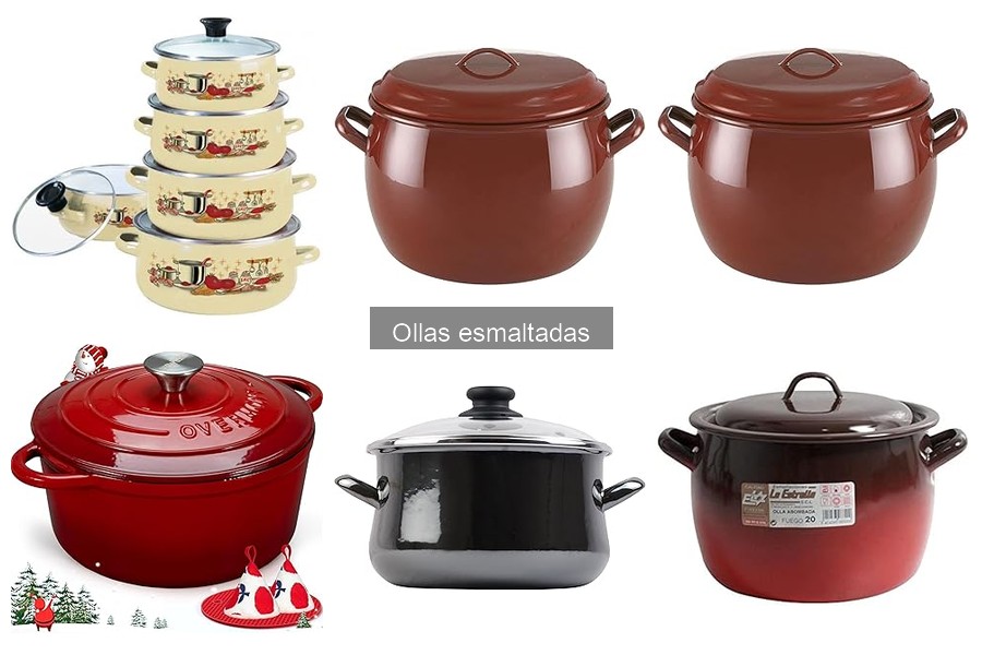 Ollas esmaltadas: ¿Aptas para todo tipo de fuego?