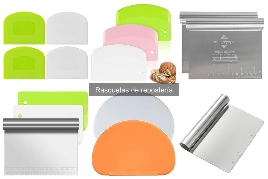 Opiniones de usuarios sobre rasquetas de repostería