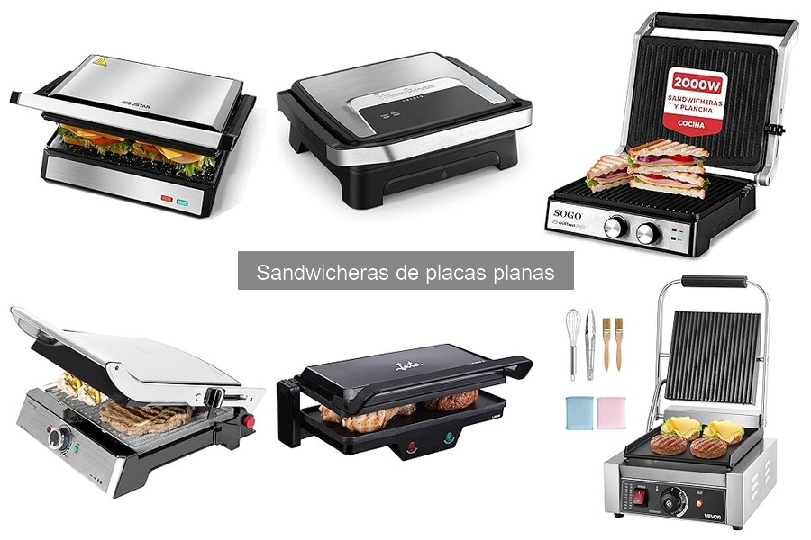 Opiniones de usuarios sobre sandwicheras de placas planas
