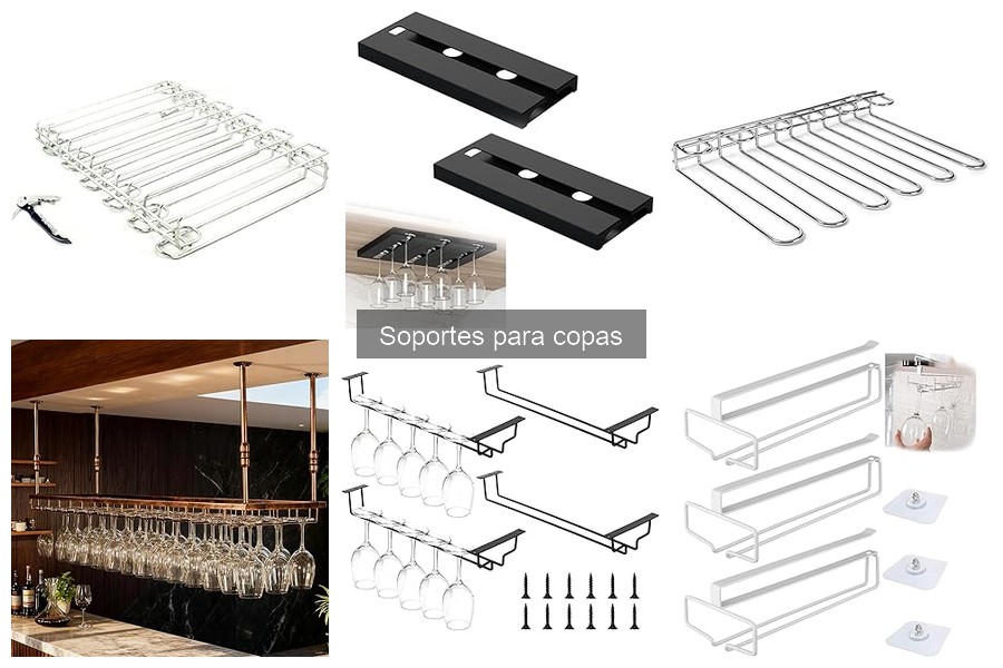 Opiniones de usuarios sobre soportes para copas