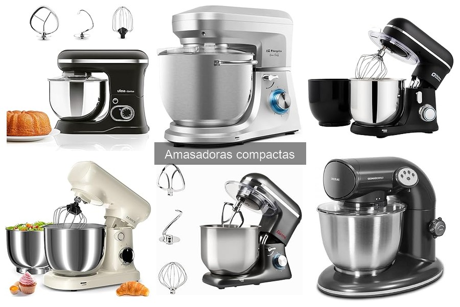 Opiniones sobre amasadoras compactas: Cecotec y Girmi