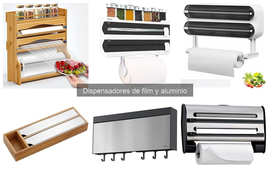Opiniones sobre dispensadores de film y aluminio en cocina