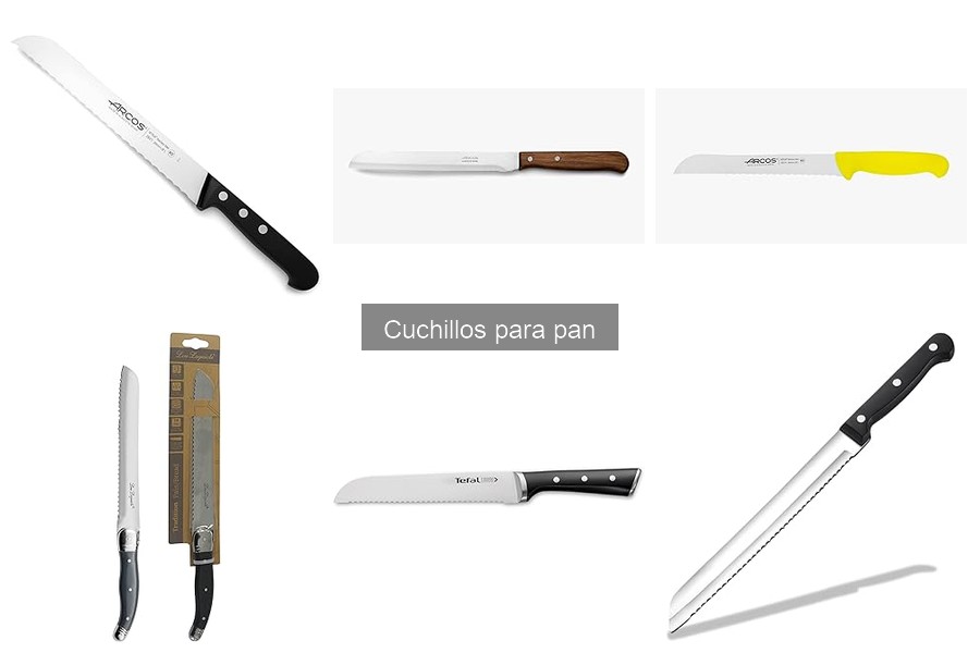 Opiniones sobre los mejores cuchillos para pan Arcos