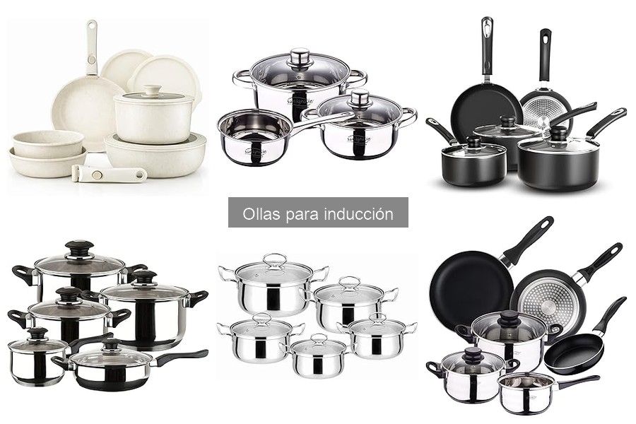 Opiniones sobre ollas para inducción en Amazon