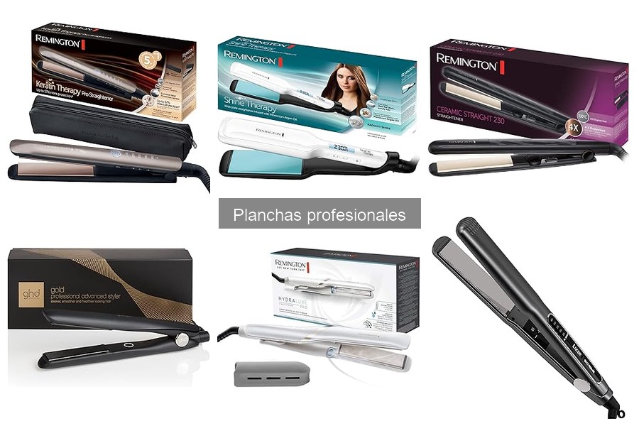 Opiniones sobre Planchas Profesionales: Remington y BaByliss