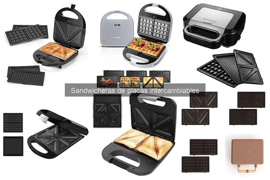 Opiniones sobre sandwicheras de placas intercambiables