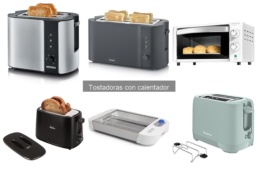 Opiniones sobre tostadoras con calentador: lo que dicen los usuarios