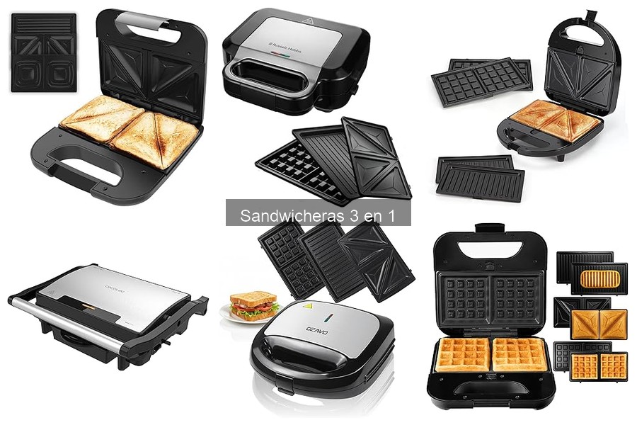 Opiniones y reseñas de sandwicheras 3 en 1 en 2023