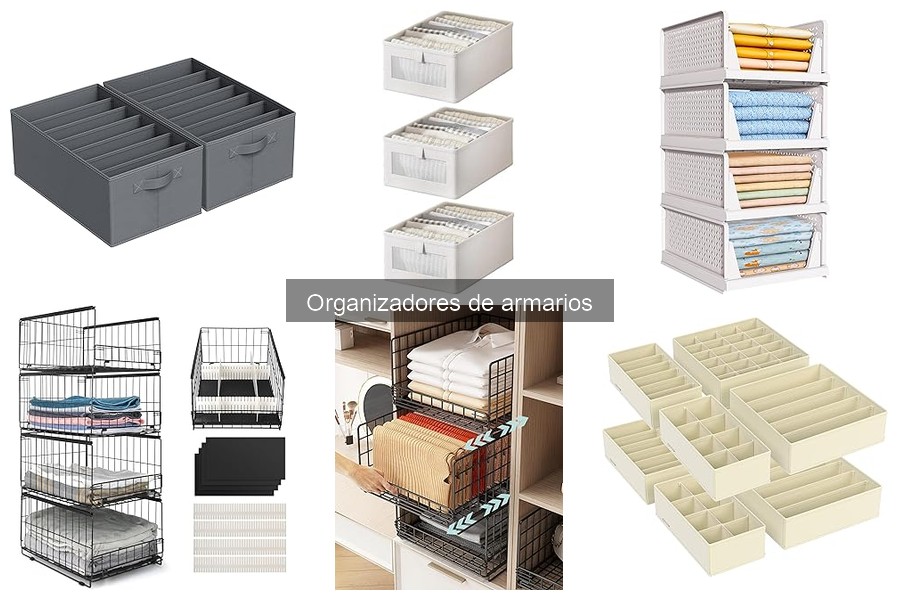 Organizador de armario para ropa: beneficios y recomendaciones