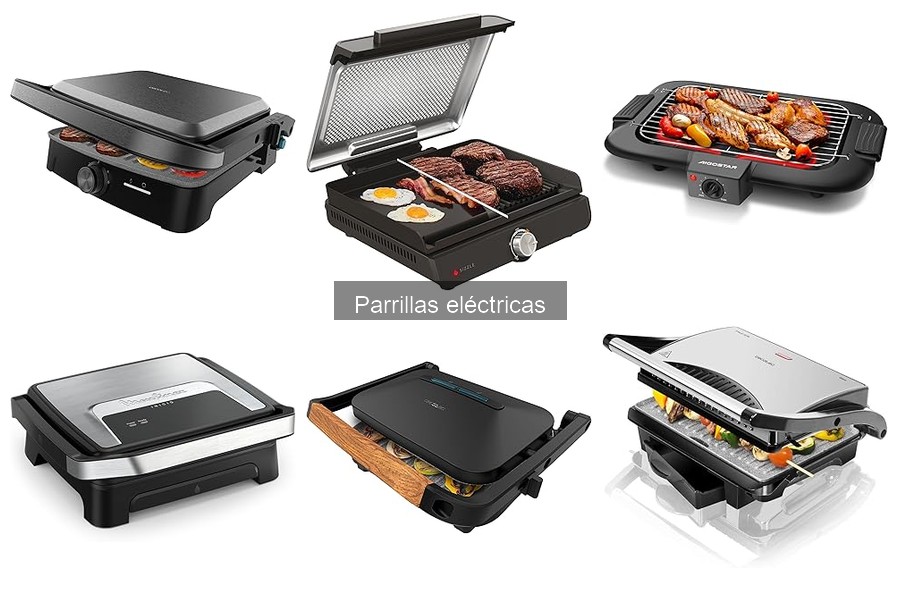 Parrillas eléctricas compactas para cocinas pequeñas