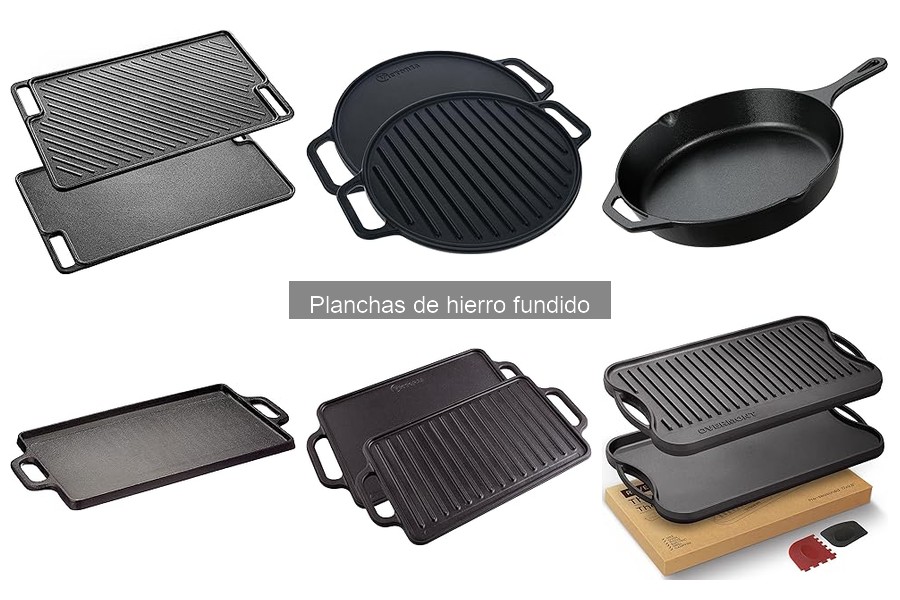 Planchas de hierro fundido: ¿Son aptas para inducción?