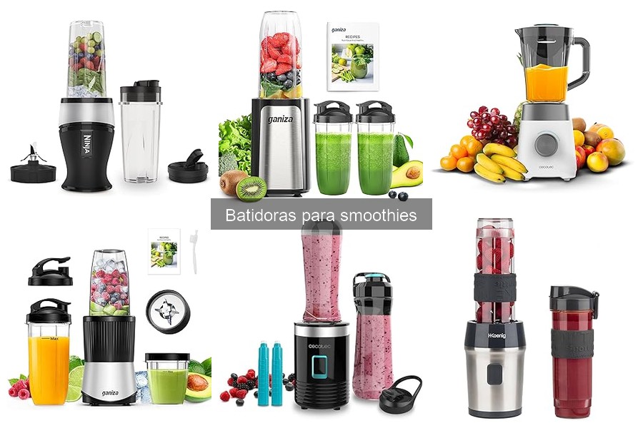 Potencia ideal para batidoras de smoothies: ¿cuál elegir?