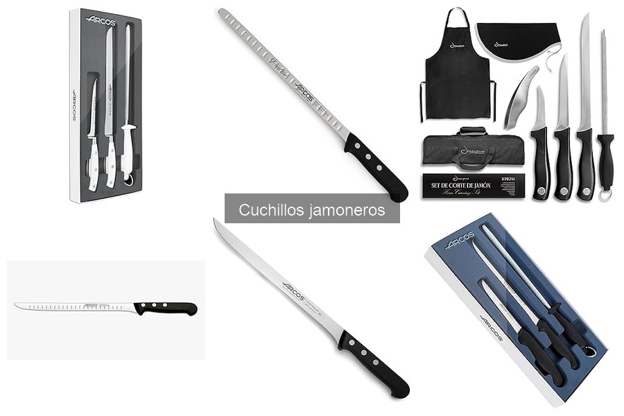 Precio de cuchillos jamoneros y dónde comprarlos