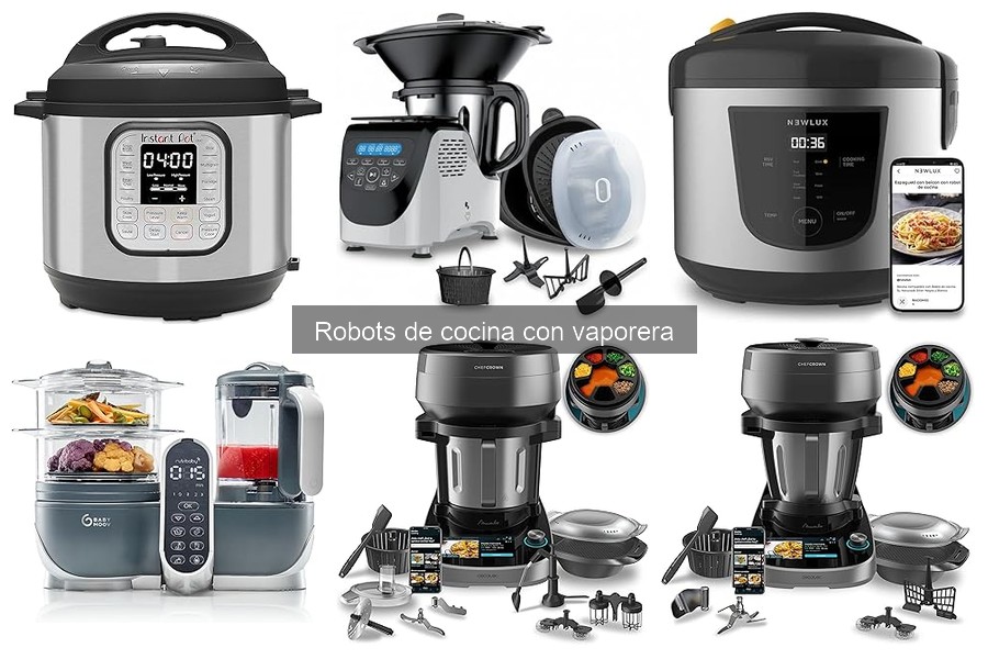 Precio de robots de cocina con vaporera: ¡Descubre las opciones!
