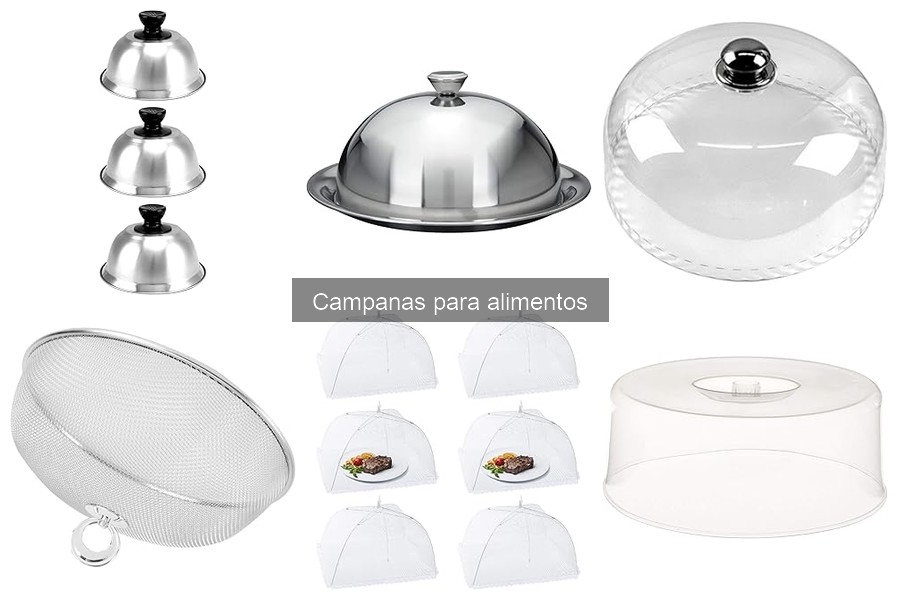 Precios de Campanas para Alimentos y Dónde Comprarlas