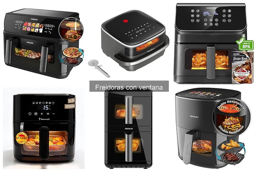 Preguntas frecuentes sobre freidoras con ventana