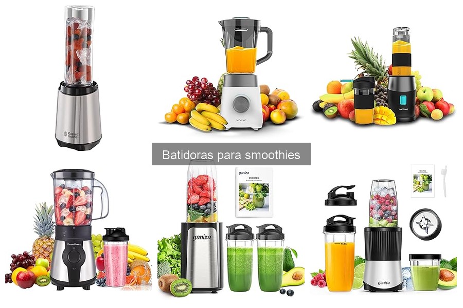 Problemas comunes al usar batidoras para smoothies