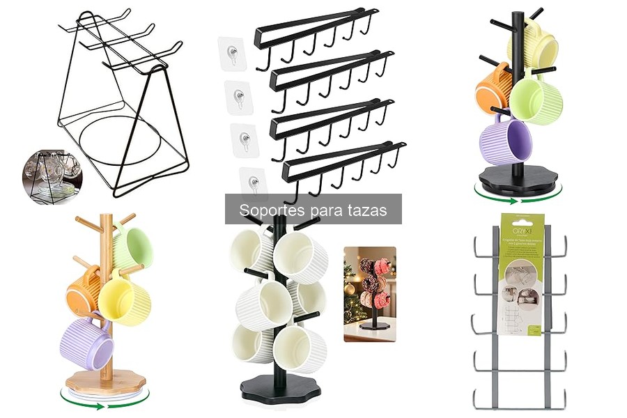 Problemas comunes al usar soportes para tazas en cocina