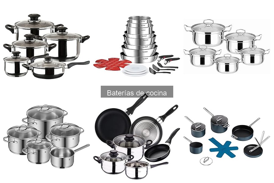 Problemas comunes con baterías de cocina antiadherentes