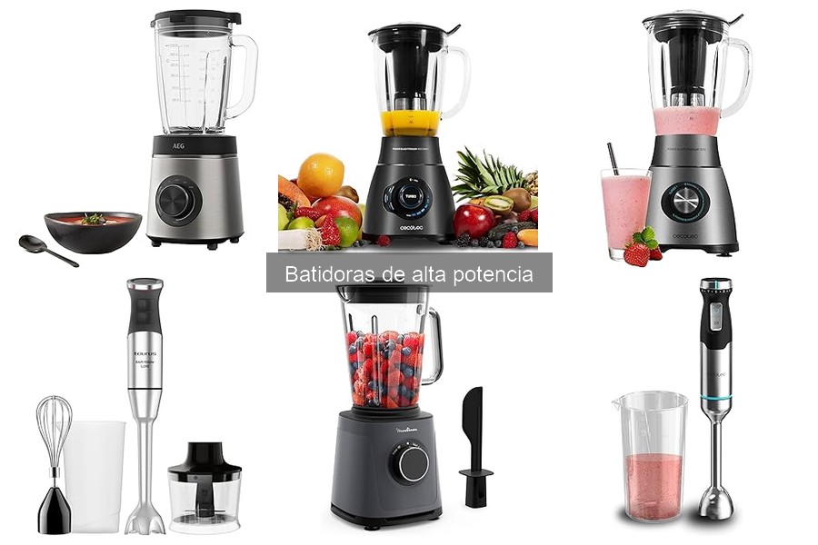 Problemas comunes con batidoras de alta potencia y soluciones