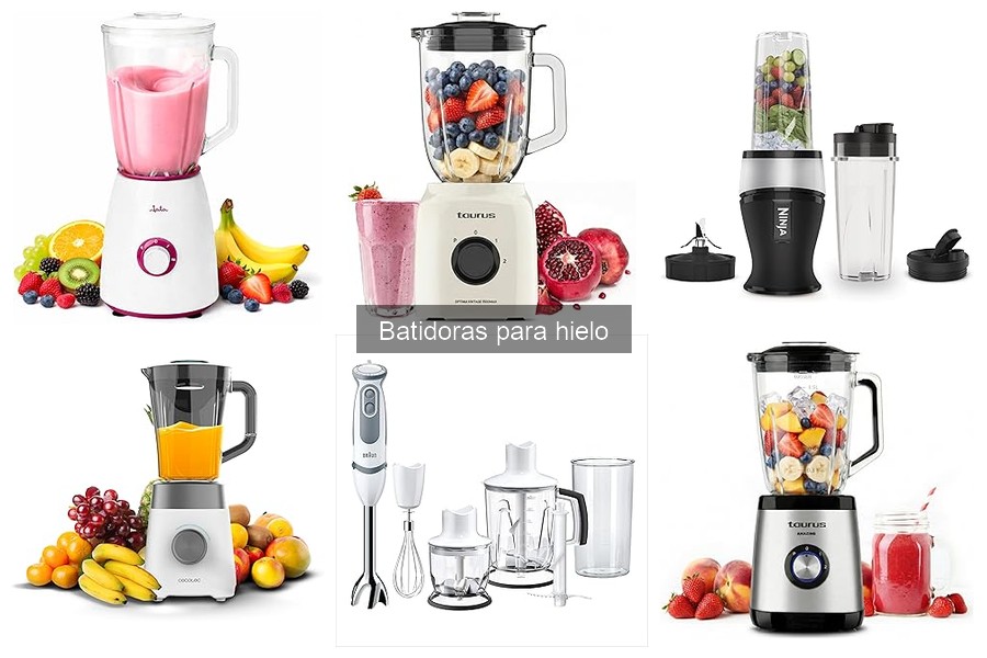 Problemas comunes con batidoras para hielo y sus soluciones