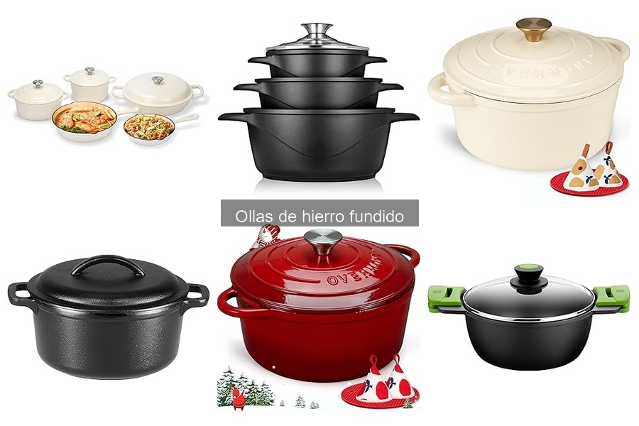 Problemas comunes con ollas de hierro fundido y soluciones