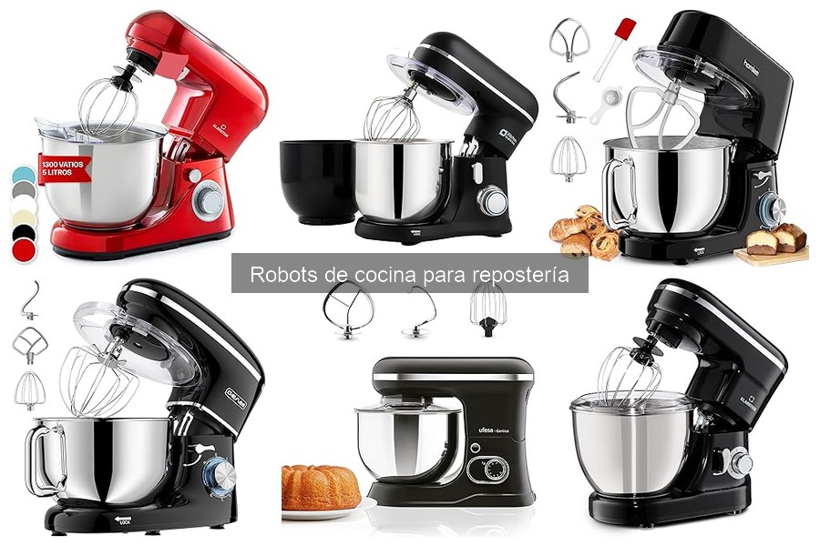 Problemas comunes con robots de cocina para repostería