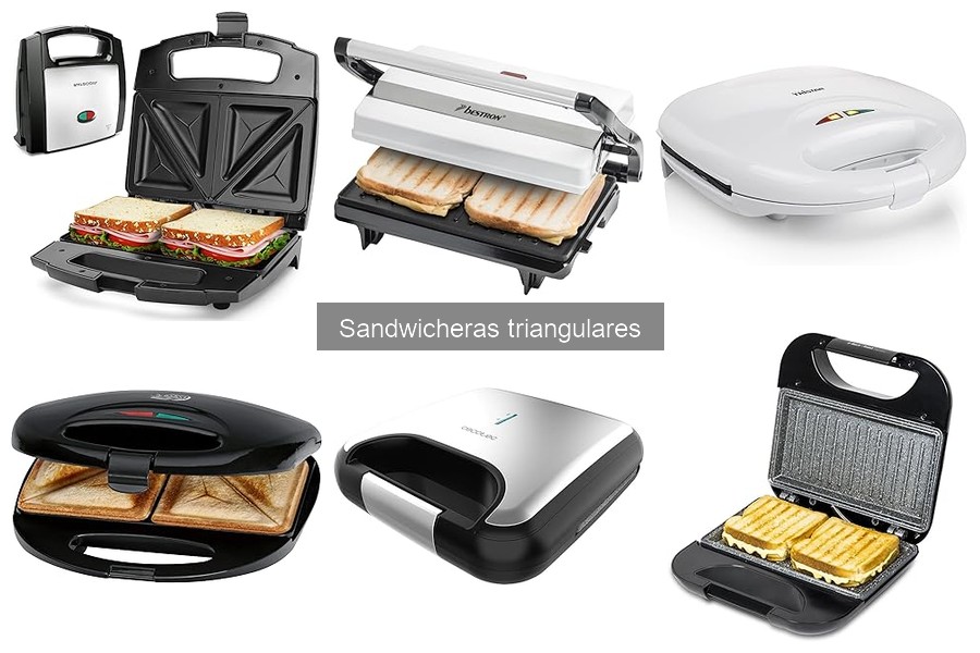 Problemas comunes con sandwicheras triangulares y soluciones