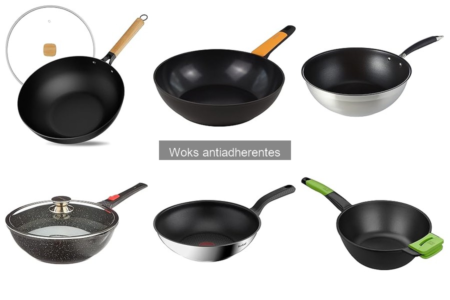 Problemas comunes con woks antiadherentes y soluciones