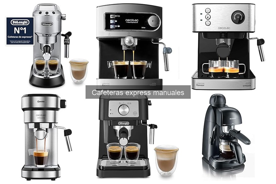 Problemas comunes en cafeteras express manuales y soluciones