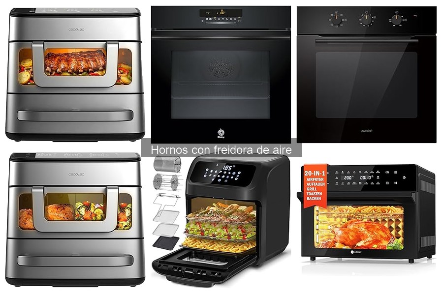 Problemas comunes en hornos con freidora de aire y soluciones