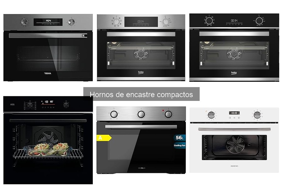 Problemas de temperatura en hornos de encastre compactos: Soluciones