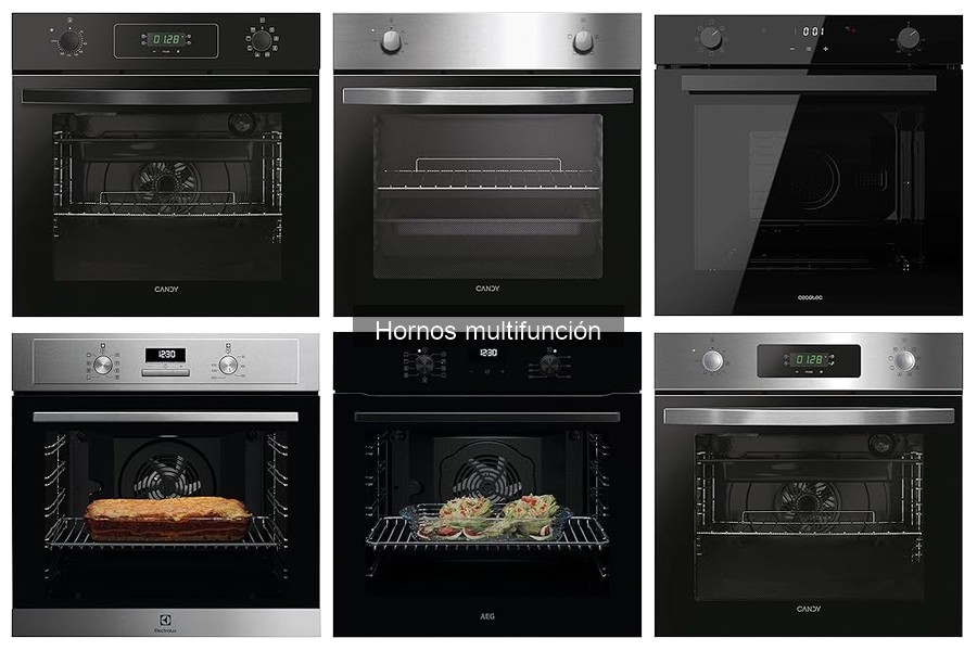 Problemas eléctricos comunes en hornos multifunción