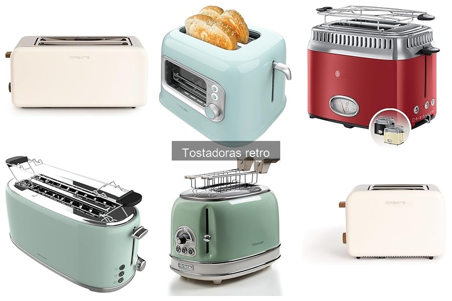 Problemas y soluciones de tostadoras retro