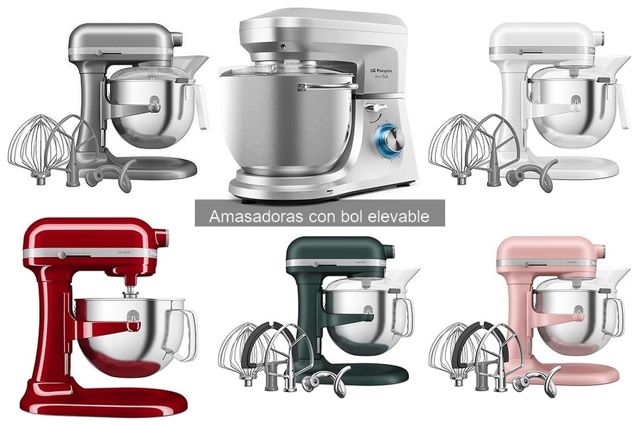 ¿Qué capacidad de bol elegir para una amasadora elevable?