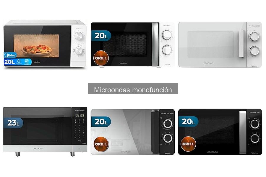 ¿Qué cocinar en un microondas monofunción? Recetas y consejos