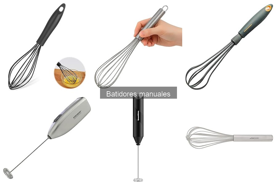 ¿Qué es un batidor manual y para qué se utiliza?