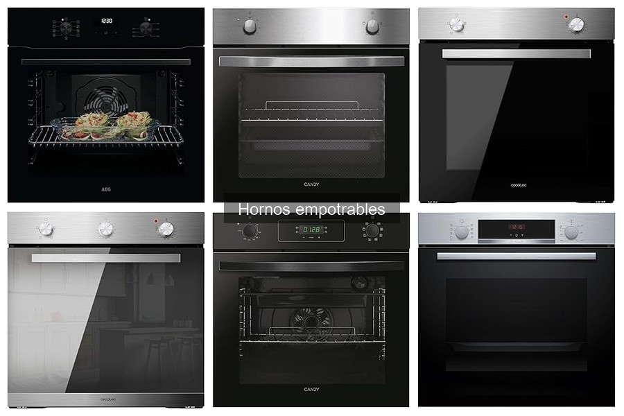 ¿Qué es un horno empotrable? Características y ventajas