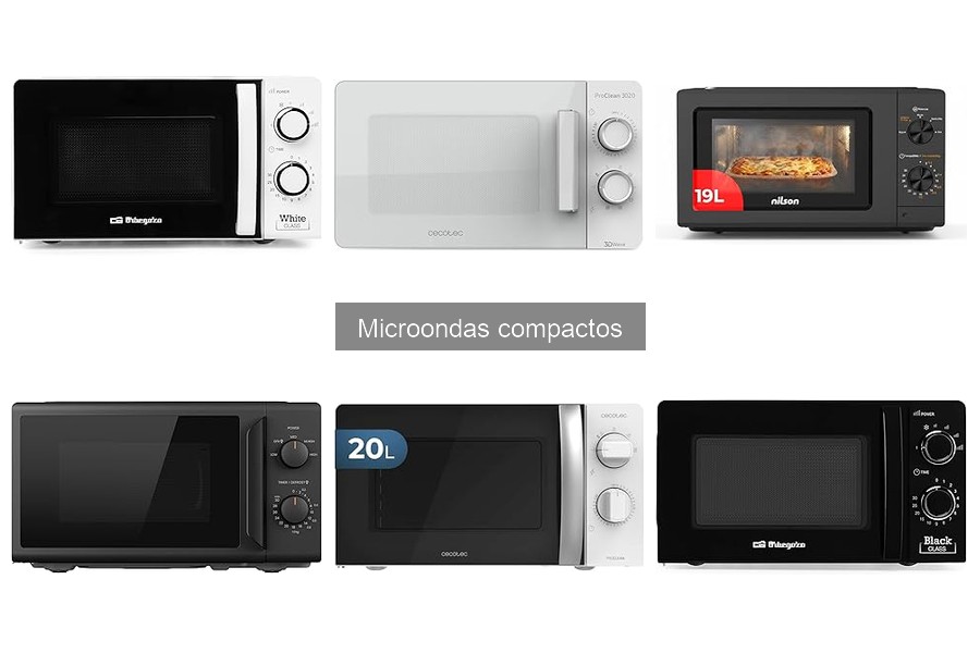 ¿Qué es un microondas compacto? Características y usos